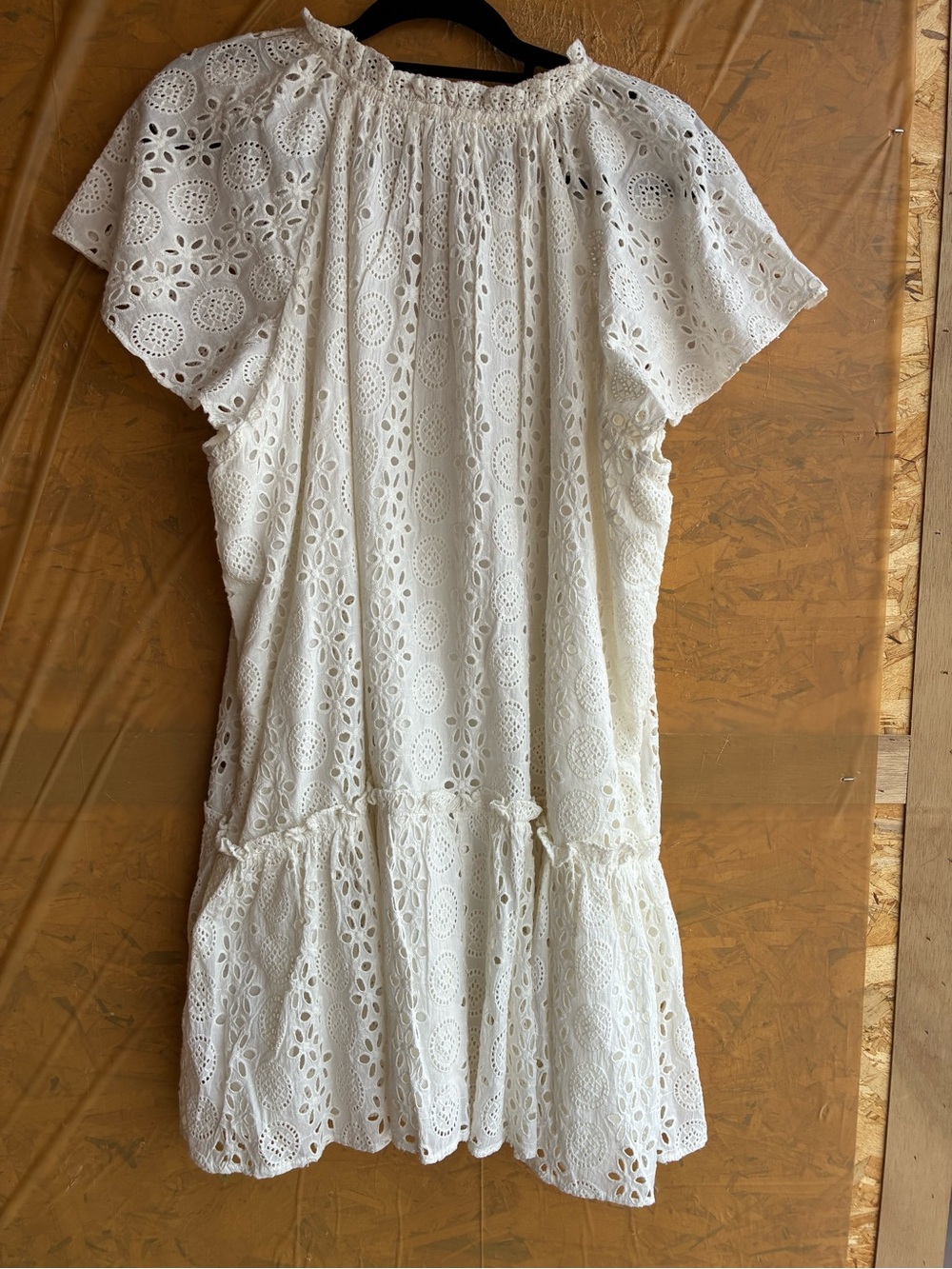 NWOT Cleobella LYDIA MINI DRESS in IVORY Size X-Large - Picture 9 of 12